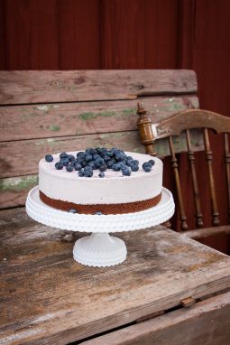 Blåbärscheesecake 3