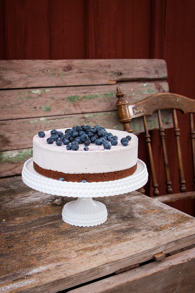 Blåbärscheesecake 3