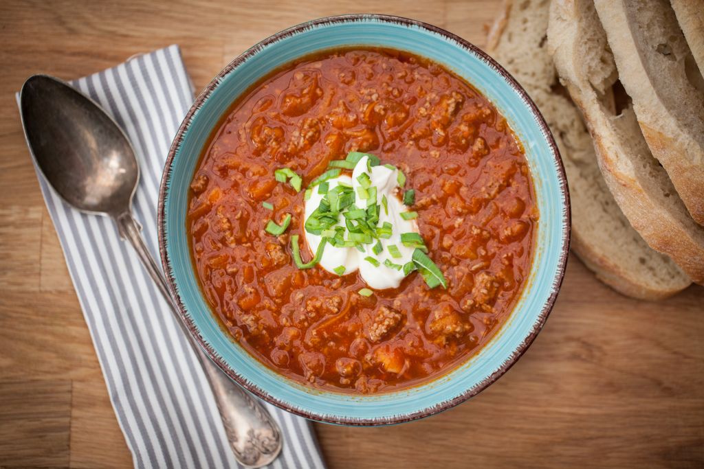 köttfärssoppa med morötter