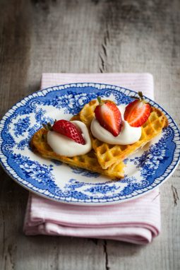 recept på våfflor