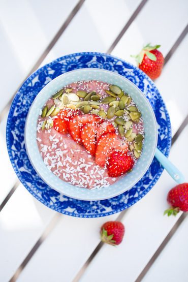 smoothie, mellanmål, barn