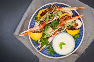 Gratinerad havskräfta