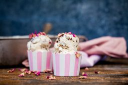 krämig glass utan maskin