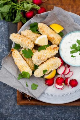 hemmagjorda fiskpinnar i ugn