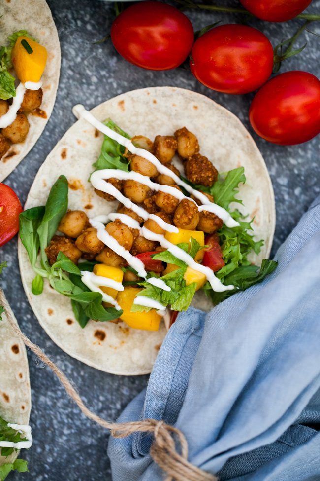 vegotacos- tacos på kikärtor