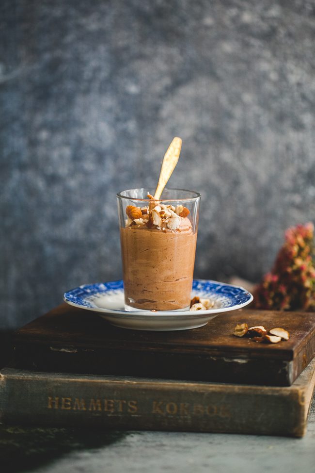 chokladfluff med geisha chokladmousse