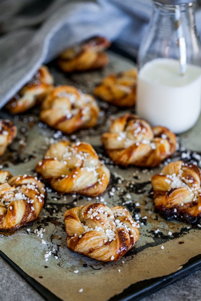 Snabba kanelbullar smördeg