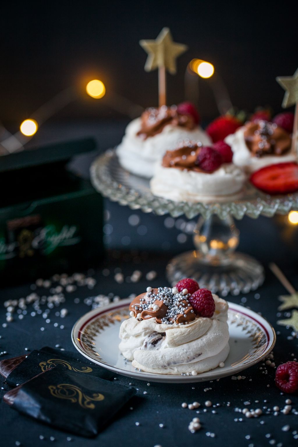 pavlova med aftereight-