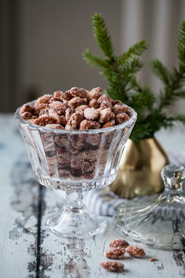 recept brända mandlar