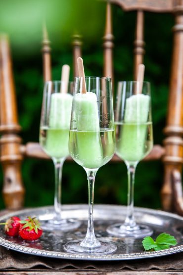 vitt vin, drink, sommar