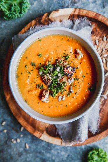 rostad grönsakssoppa, rotfrukter