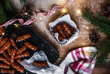 julgodis, saffran, kola