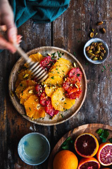 apelsinsallad, citrussallad, fruktsallad