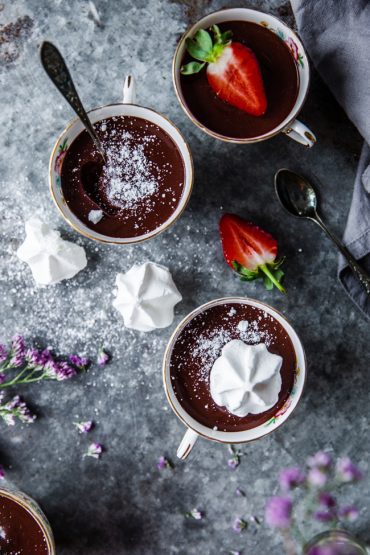 Pots de Crème chokladpudding