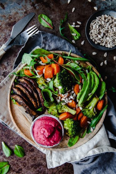 plåtmat. hummus, vego