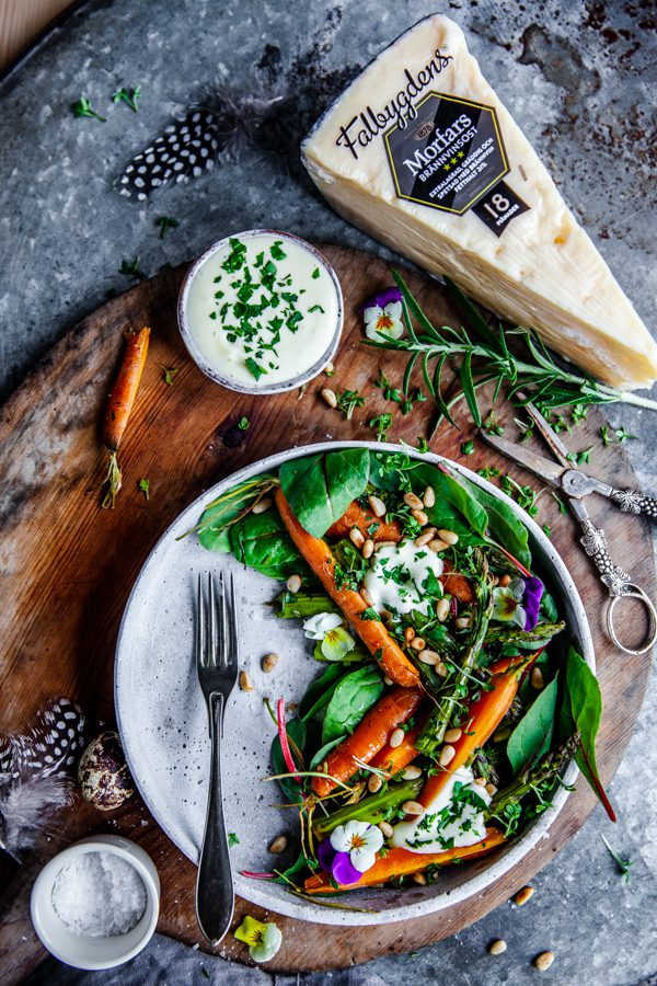 falbygdens ost, påsk, sallad, primörer