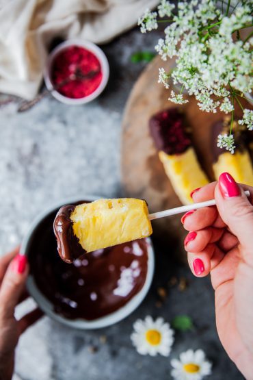 glass utan socker, fruktglass, vegansk glass