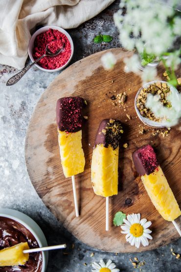 glass utan socker, fruktglass, vegansk glass