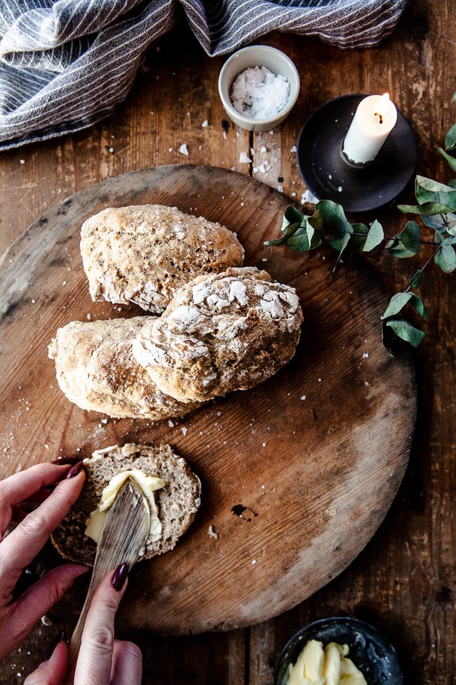 baka bröd, kalljäst, bröd med bönor