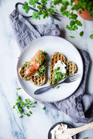 glutenfria våfflor, snittar, tilltugg
