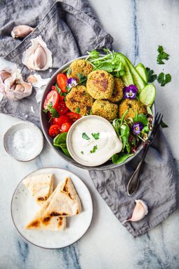 falafel, vegansk falafel,