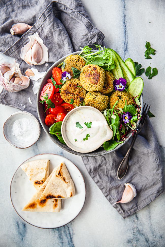 falafel, vegansk falafel,