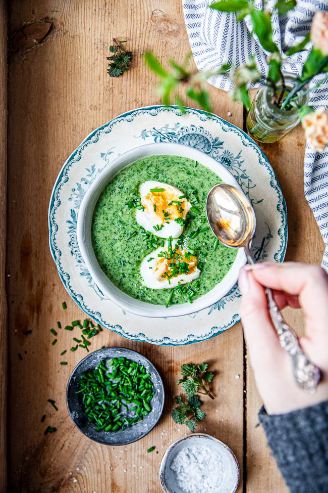 soppa, vår, soppa på brännässla