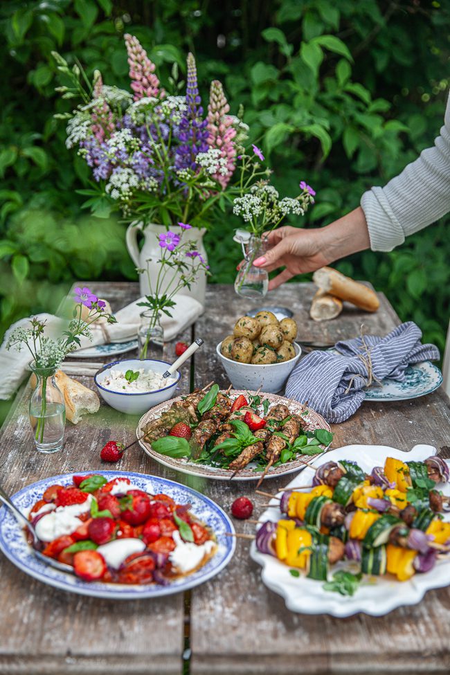 midsommarmat, midsommar