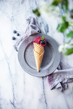 Nice cream blåbär hallon