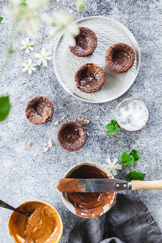 kladdkaksmuffins, muffins, kladdkaka