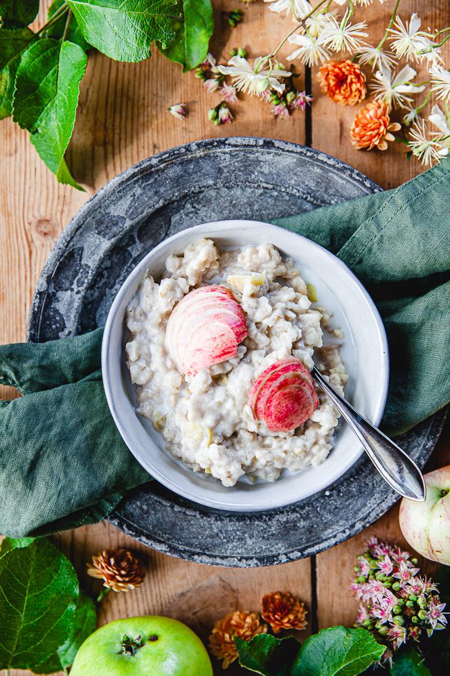 äppelgröt, gröt, havreris