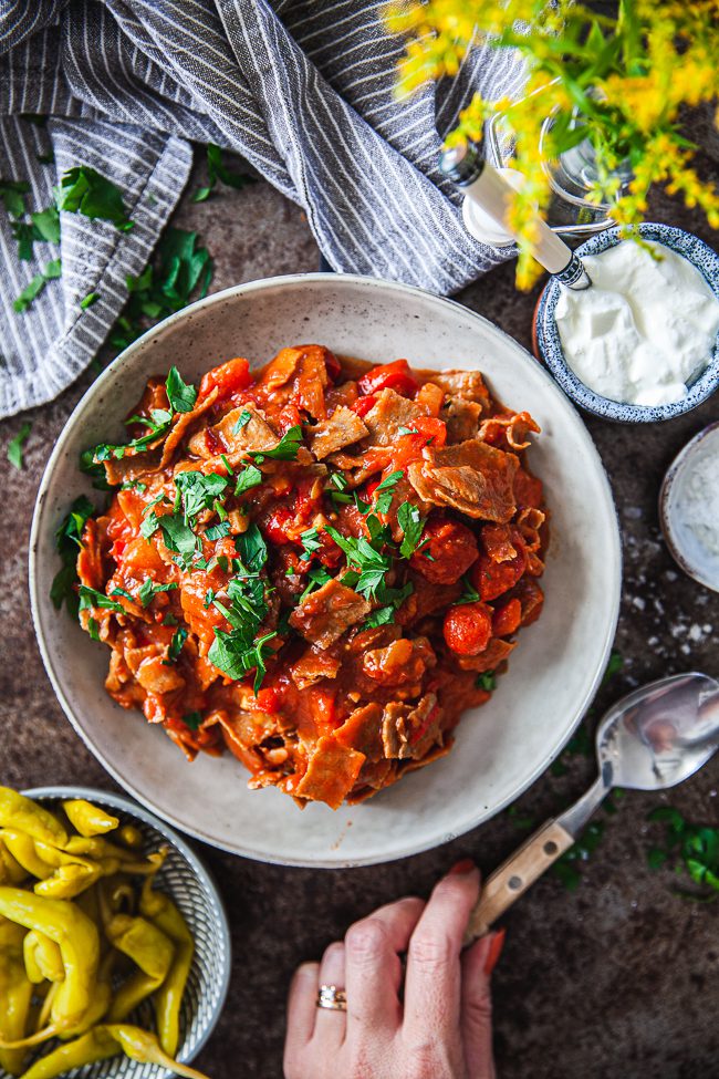 vegetarisk kebabgryta, gryta, kebabgryta
