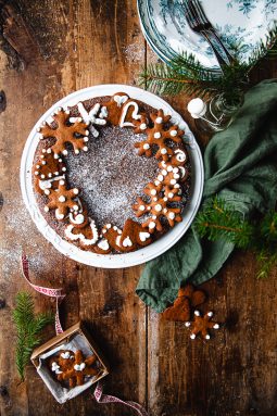 kladdkaka, pepparkakssmak