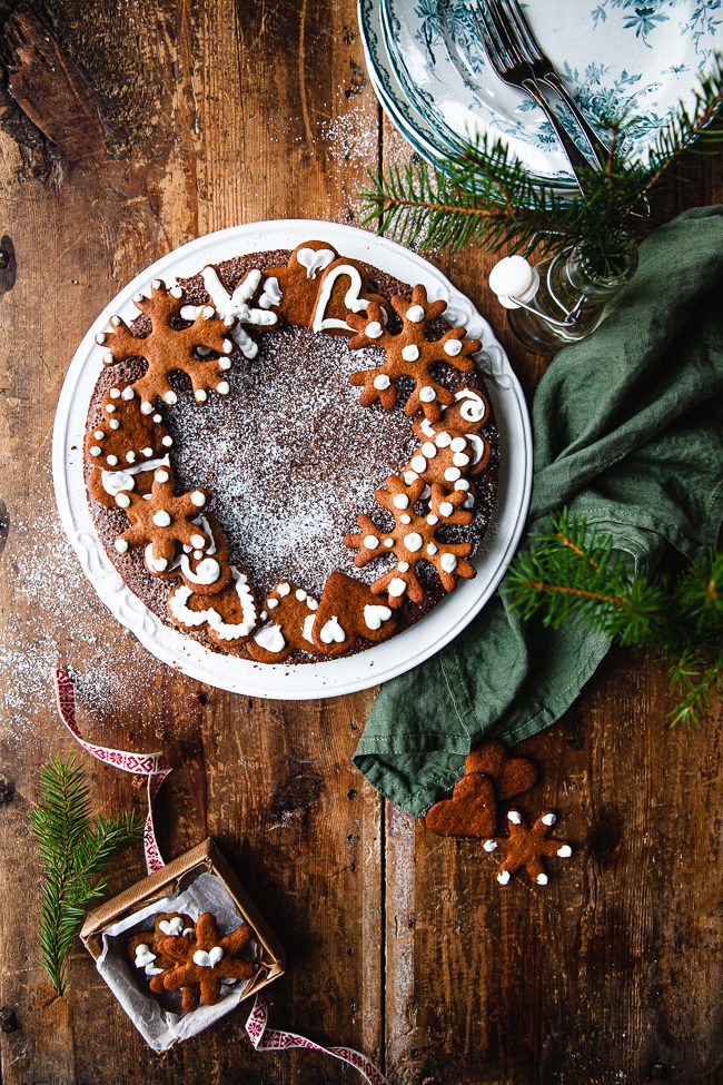 kladdkaka, pepparkakssmak