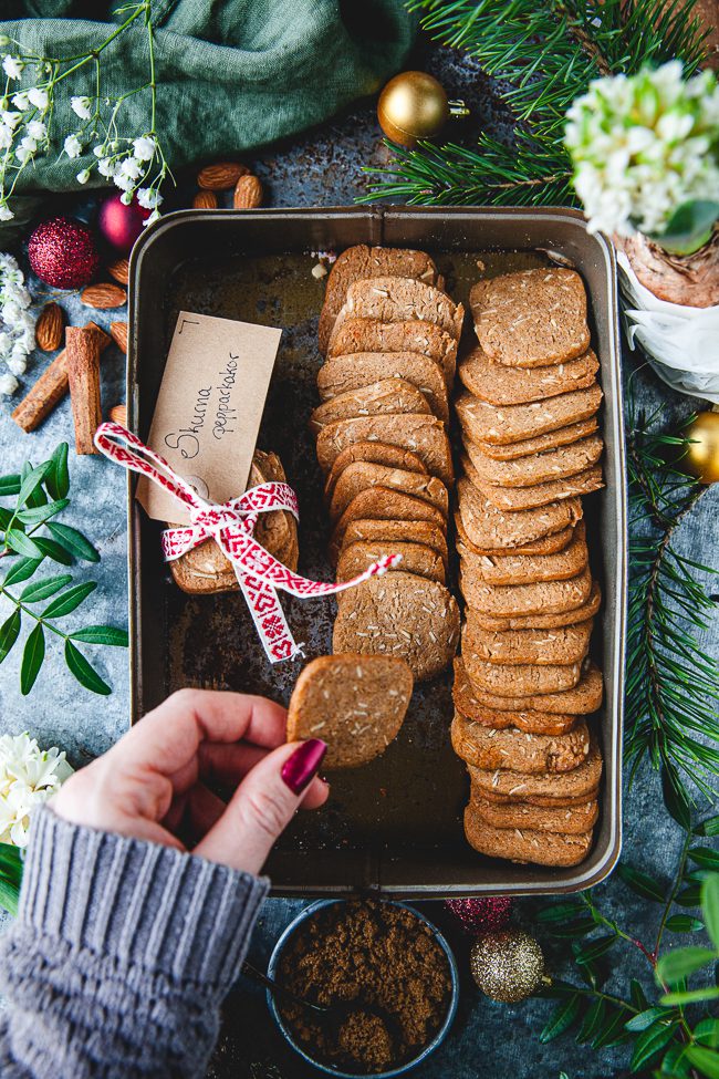 pepparkakor, franska pepparkakor, julkakor, småkakor