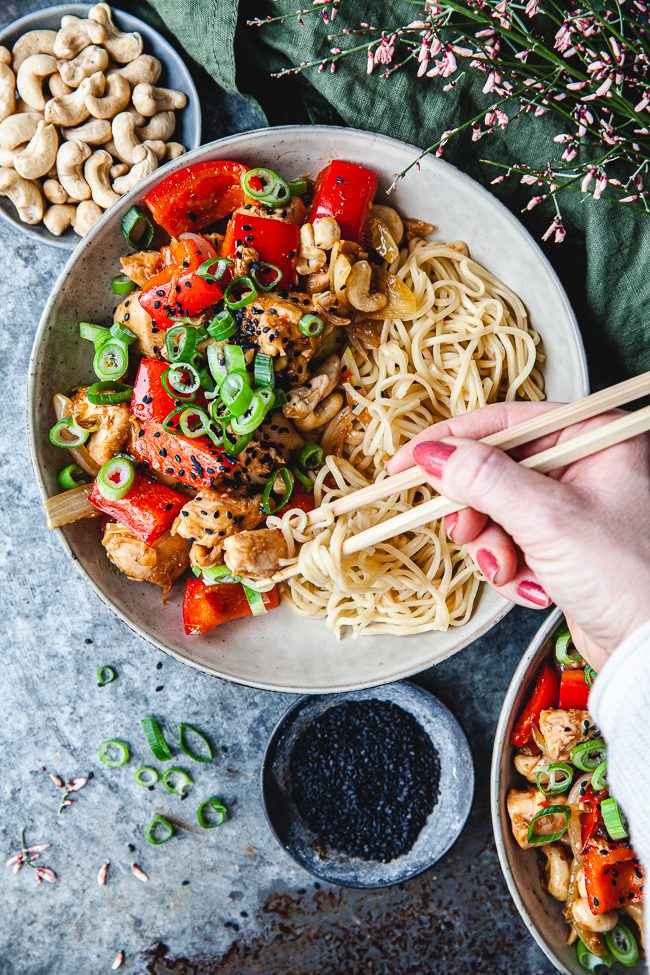 cashewkyckling, kycklingcashew,