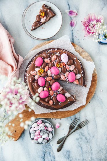 kladdkaka, påskdessert, påskefterrätt