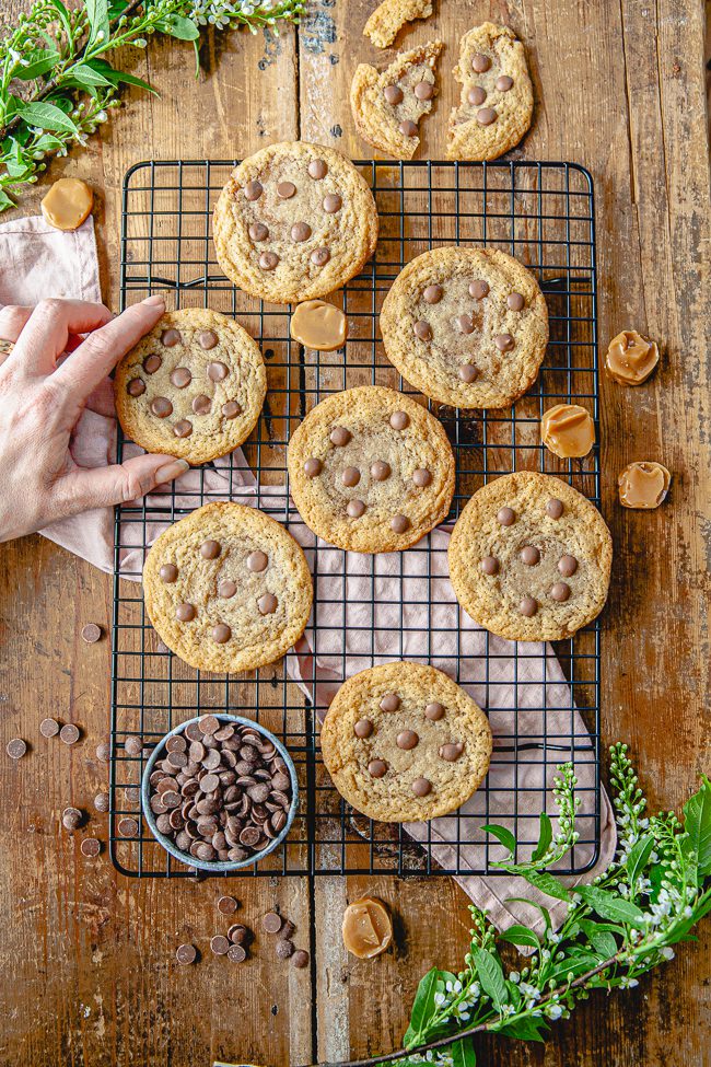 cookies, chocolate chip cookies, kola, rollokola