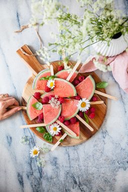 fryst melon, sockerfri glass, fruktglass