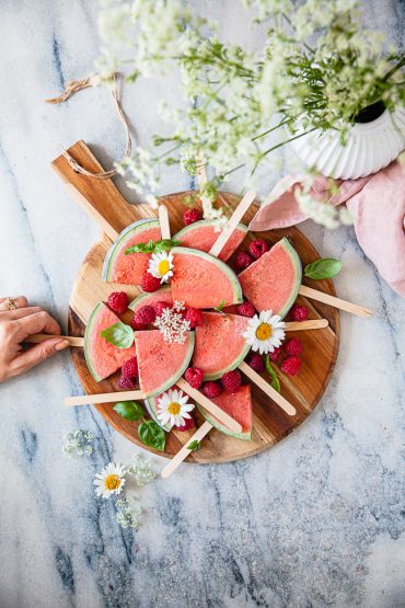 fryst melon, sockerfri glass, fruktglass