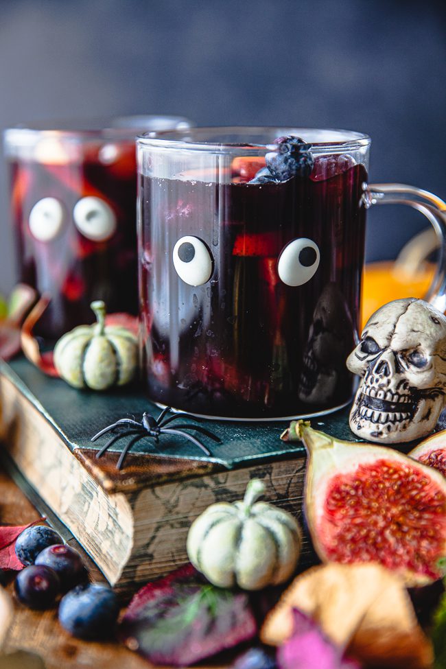 höst, sangria, halloween, drink