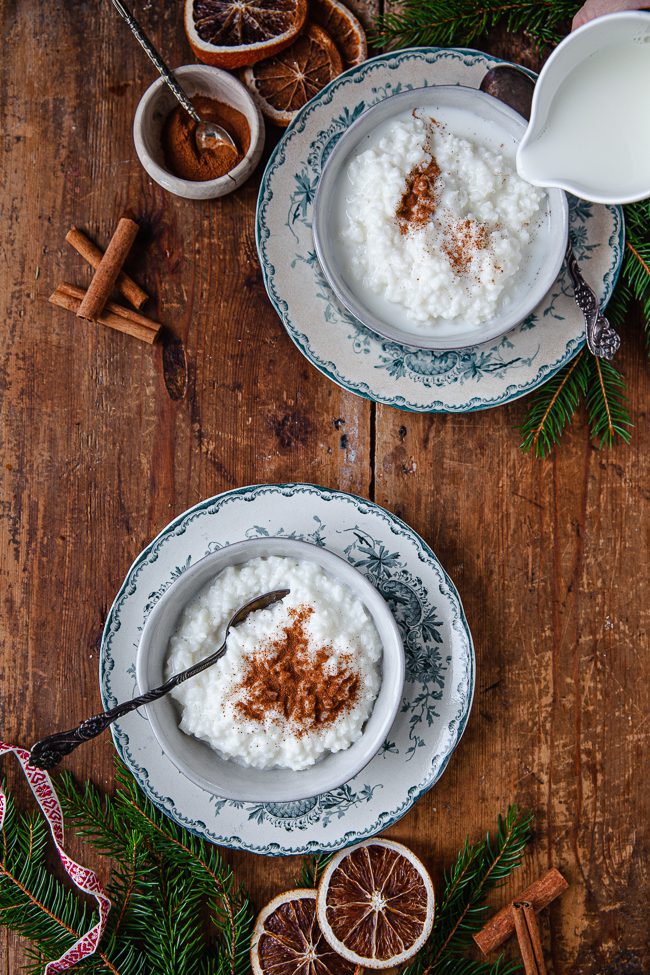 risgrynsgröt i ugn, tomtegröt, julgröt