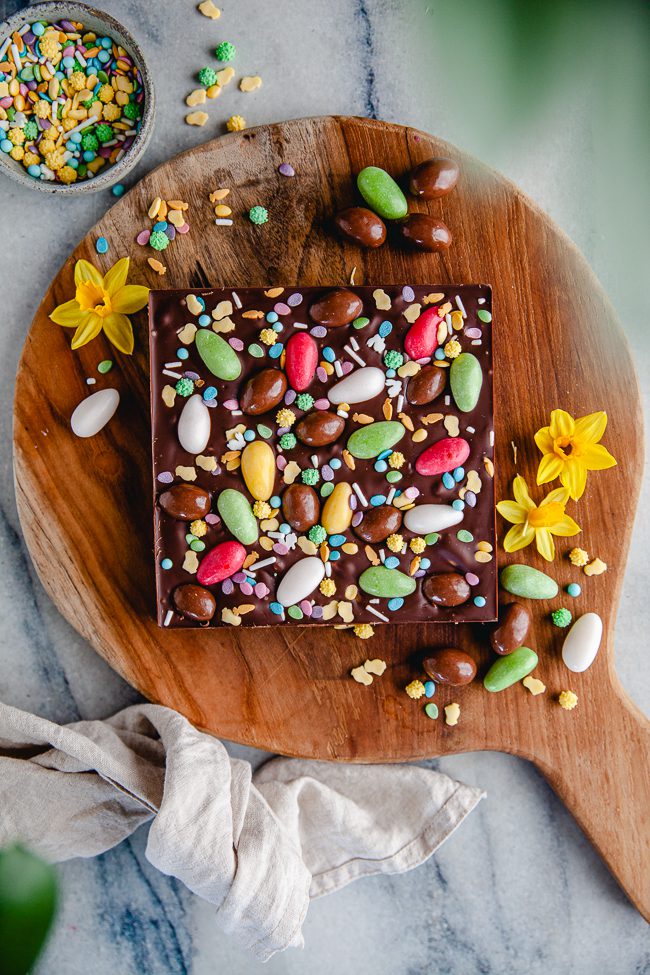 rocky road, påsk, påskgodis, choklad påskägg