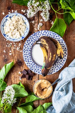 bananer i ugn, bananer på grillen, grillade bananer, bananer med choklad