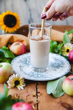 smoothie, äpple, äppelsmoothie, mellanmål, nyttigt mellanmål