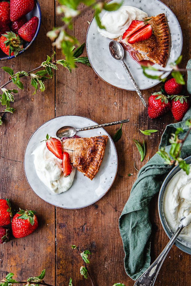 smördegspaj, rabarberpaj, paj, mors dag, dessert till mors dag