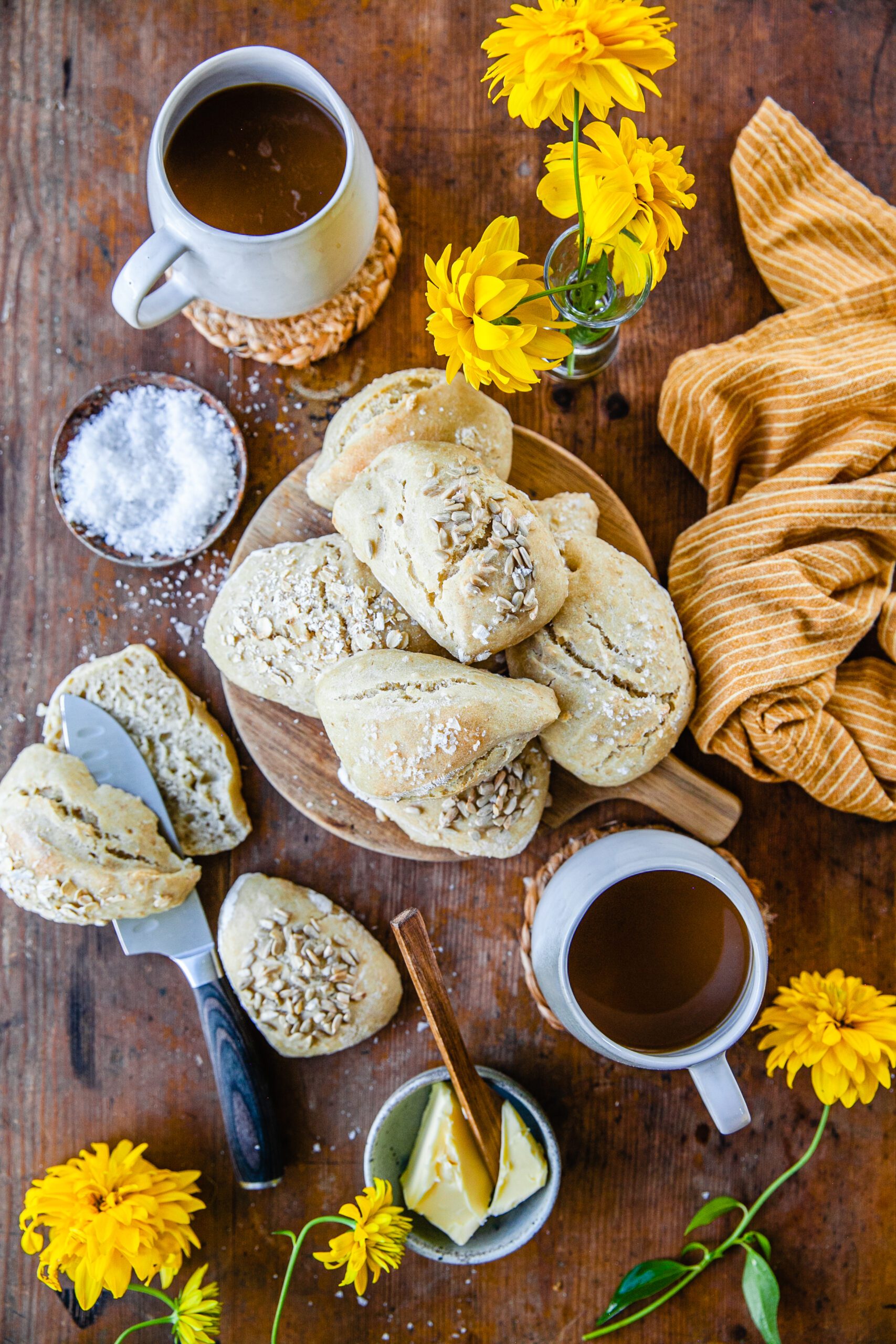 frallor med havregryn, havregrynsfrallor, bröd, hembakat