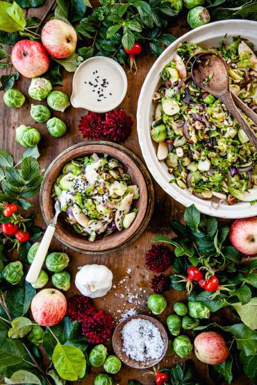 bryssekålsallad, brysselkål, sallad