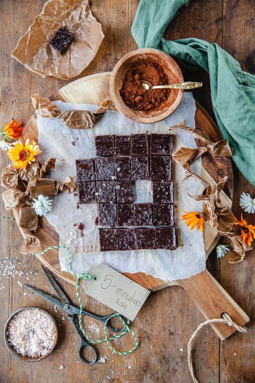 5-minuterskola, snabb kola, kola utan grädde, godis,
