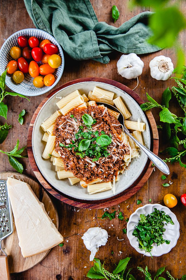 klassisk köttfärssås, bolognese, köttfärssås